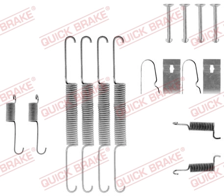 Accessory Kit, brake shoes